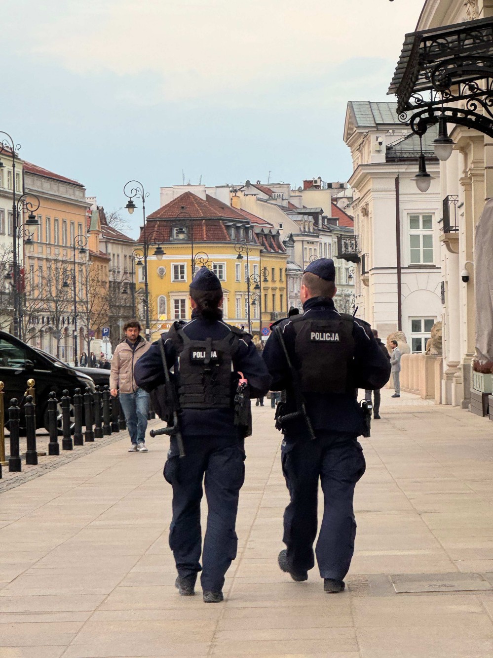 It's quite safe in Warsaw